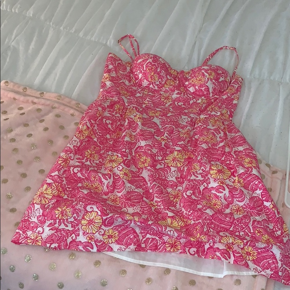 Lilly Pulitzer dress in Chum bucket